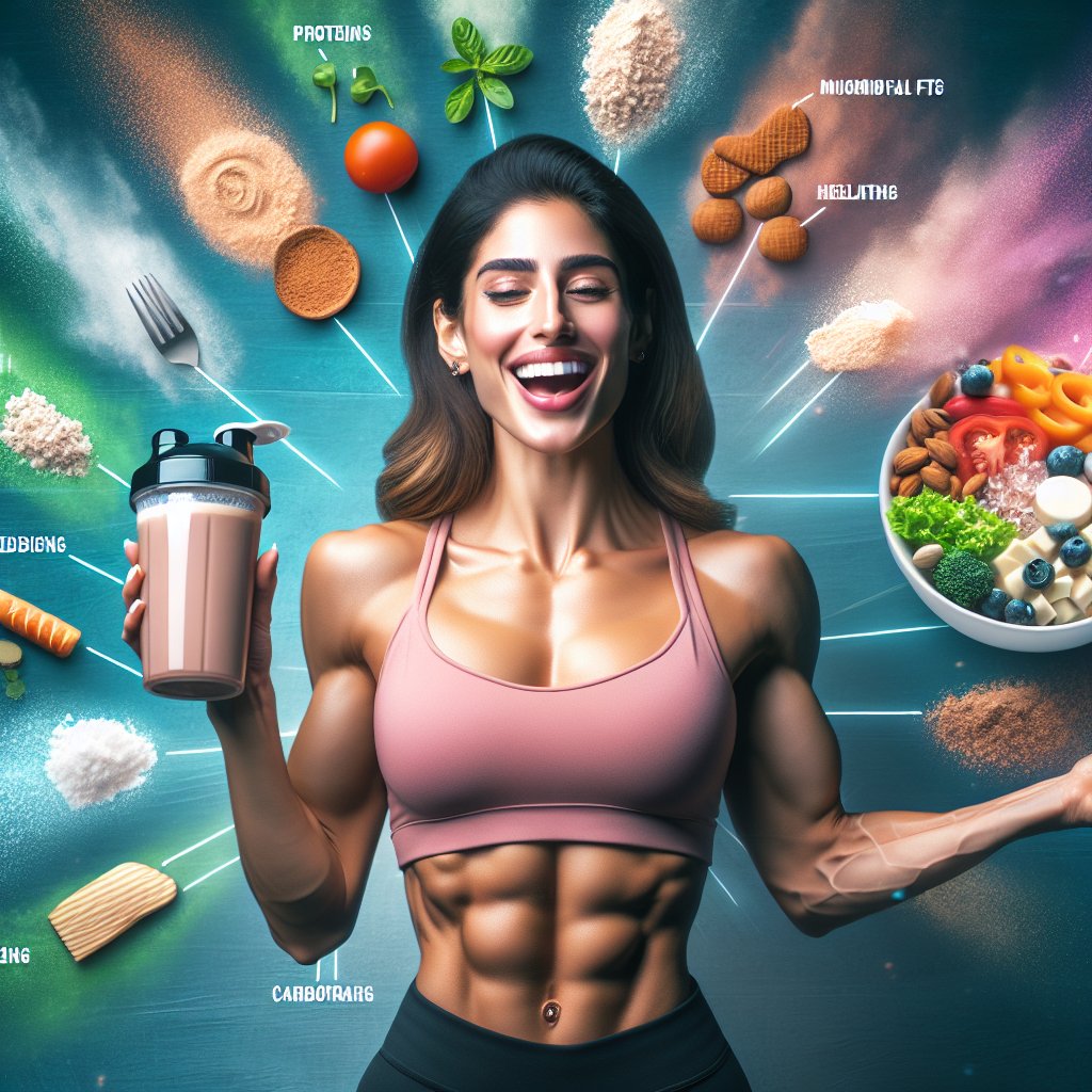 Fitness enthusiast enjoying Muscle Milk with keto-friendly meal