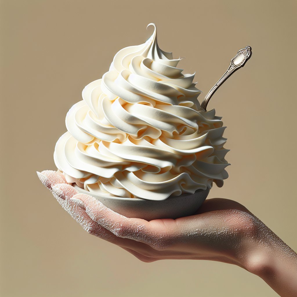 Decadent and luscious keto Swiss meringue buttercream swirl