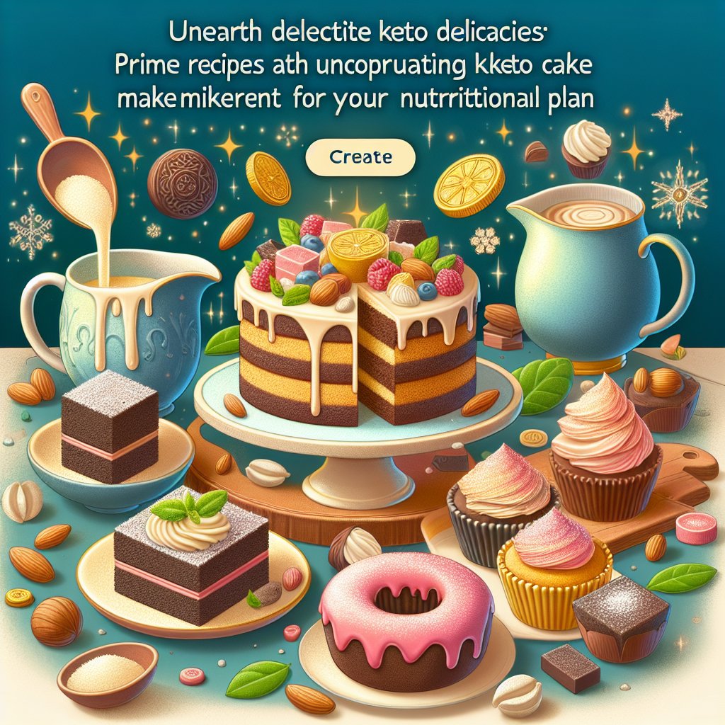 Assorted keto treats including mug cake, brownies, and cupcakes made with keto cake mix, showcasing the versatility and deliciousness of ketogenic desserts.