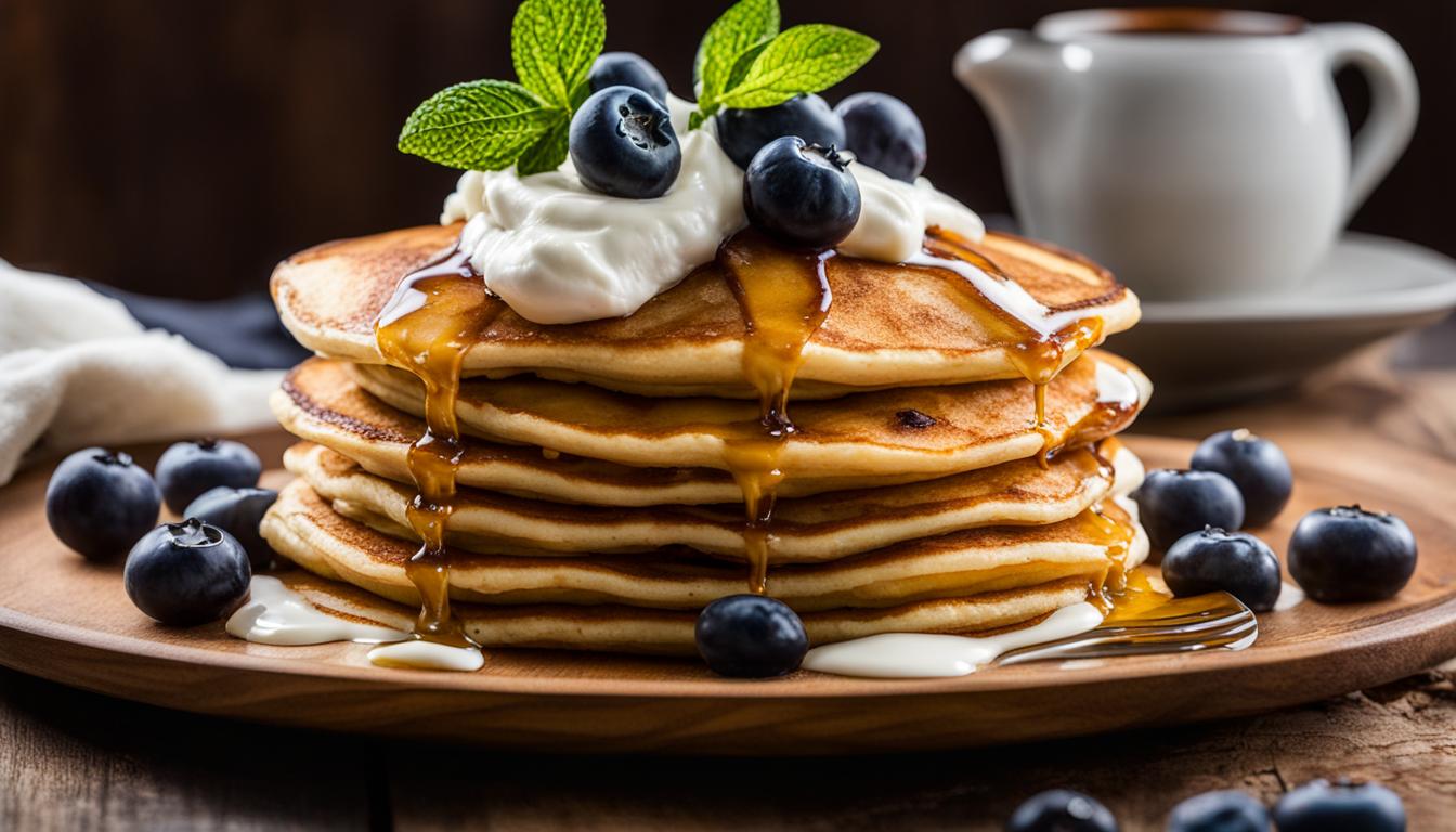 2-ingredient cream cheese pancakes