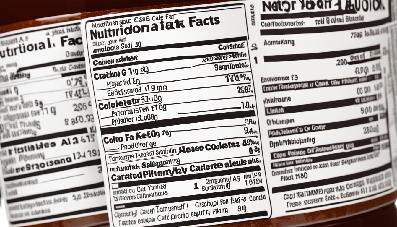 A1 Steak Sauce Nutritional Information