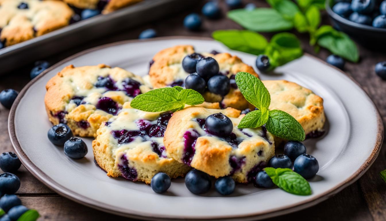 Keto Blueberry Biscuits