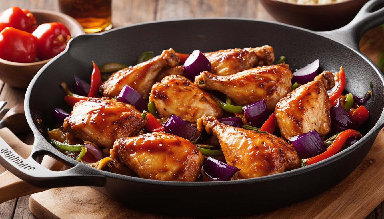 One-Skillet Bourbon Chicken