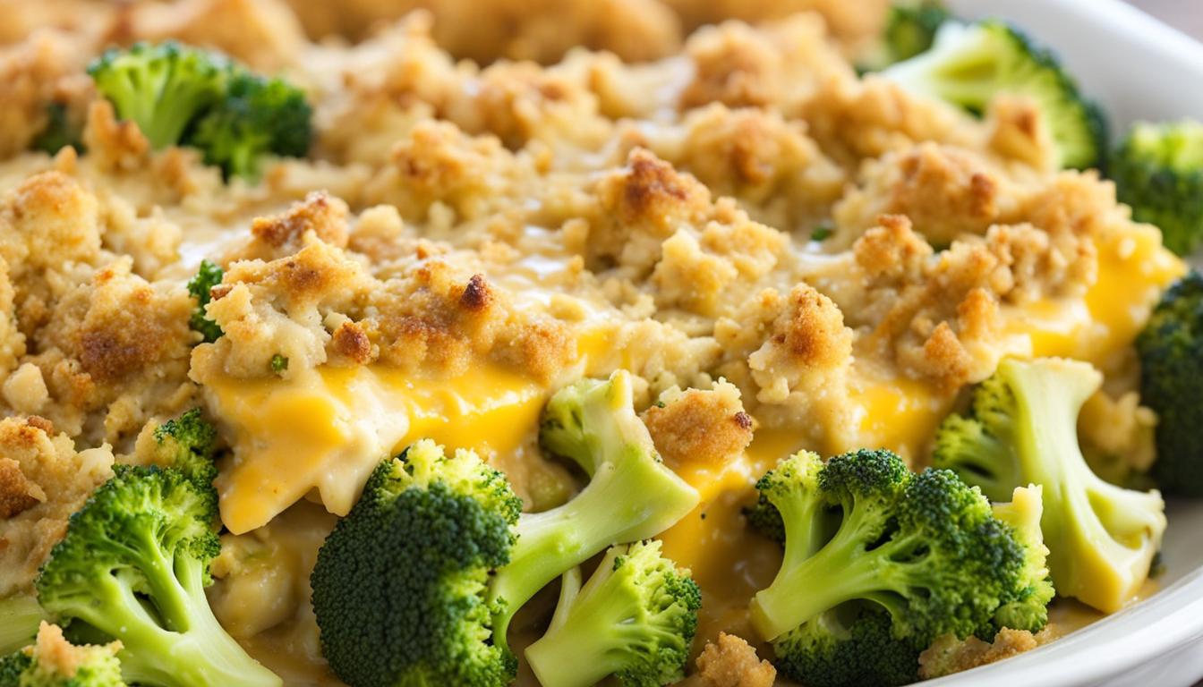 cheesy chicken and broccoli casserole