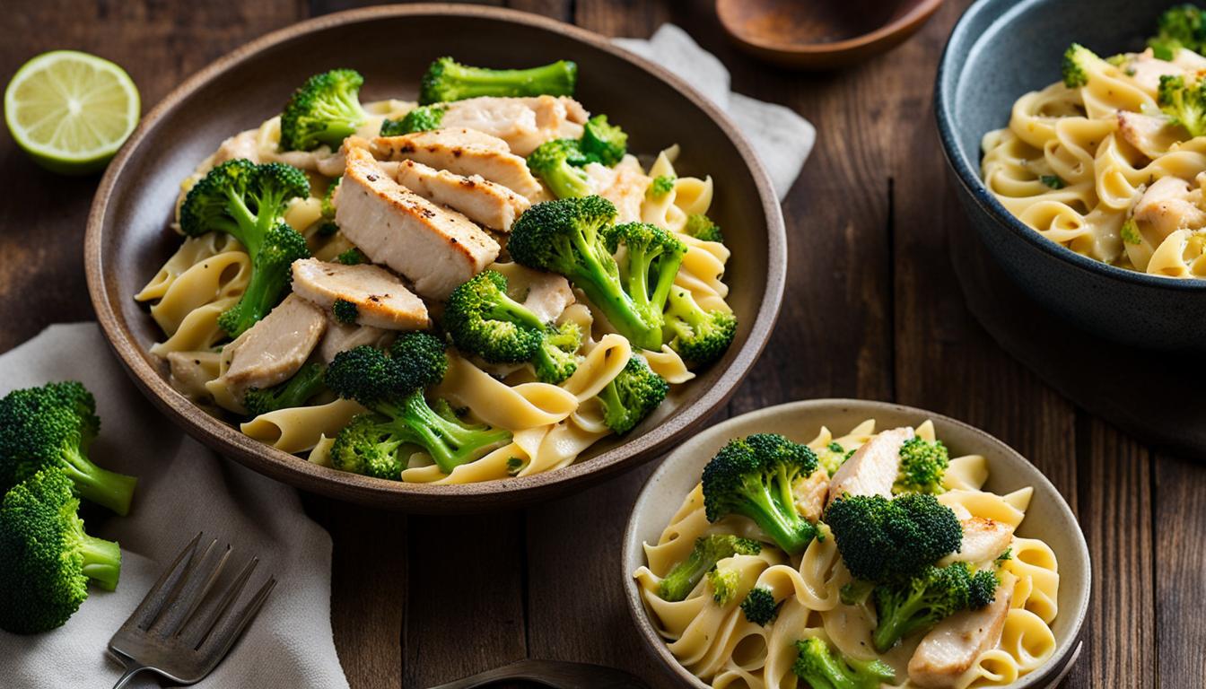 chicken and broccoli pasta