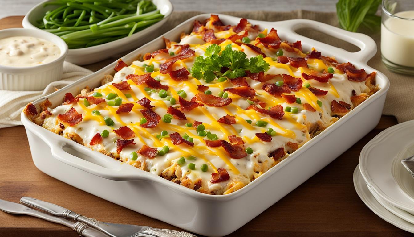 chicken bacon ranch bake