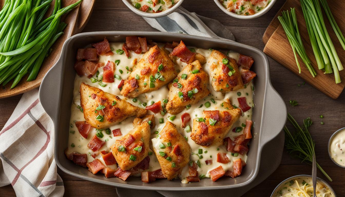 chicken bacon ranch bake