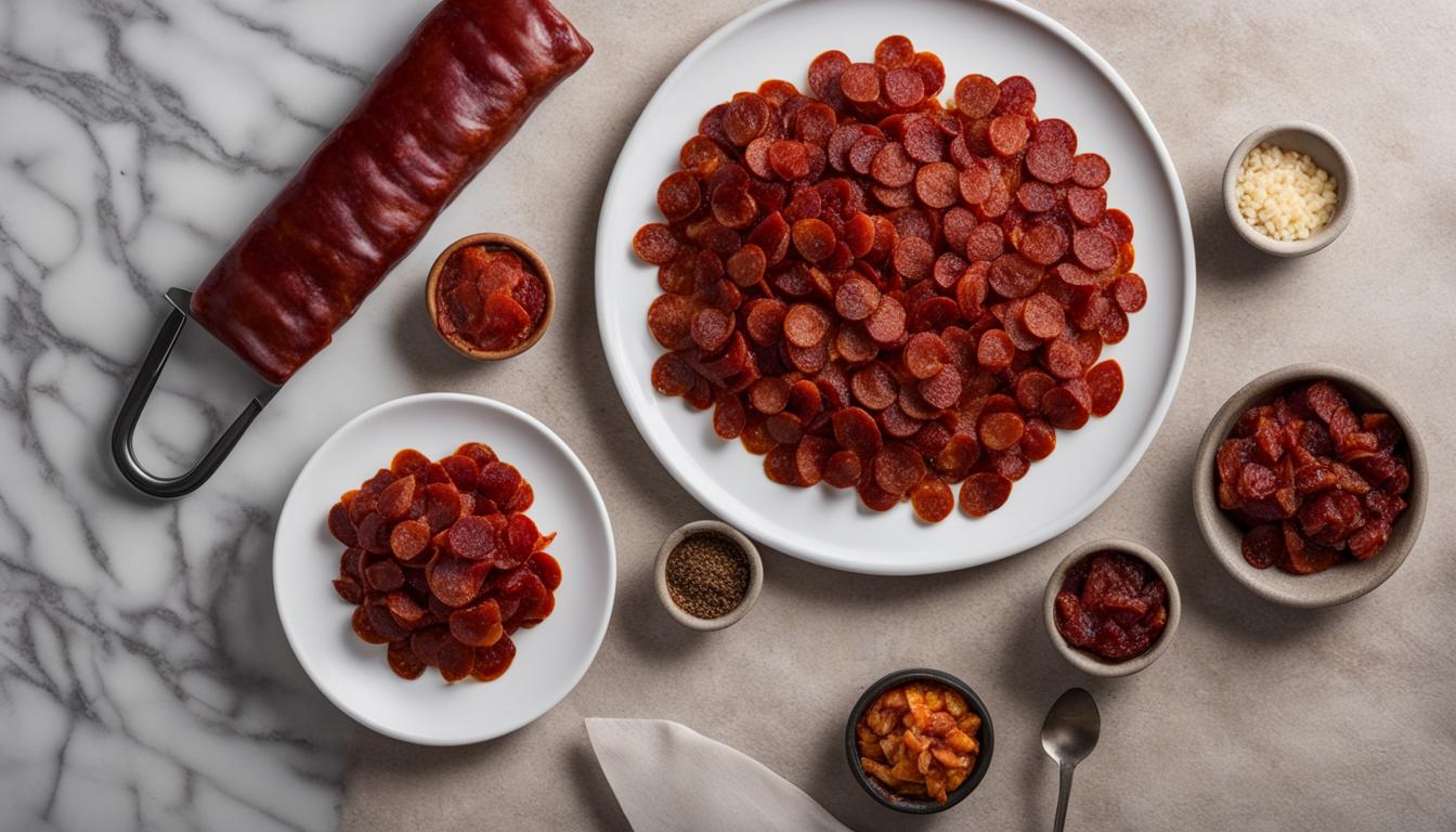 chorizo nutrition info