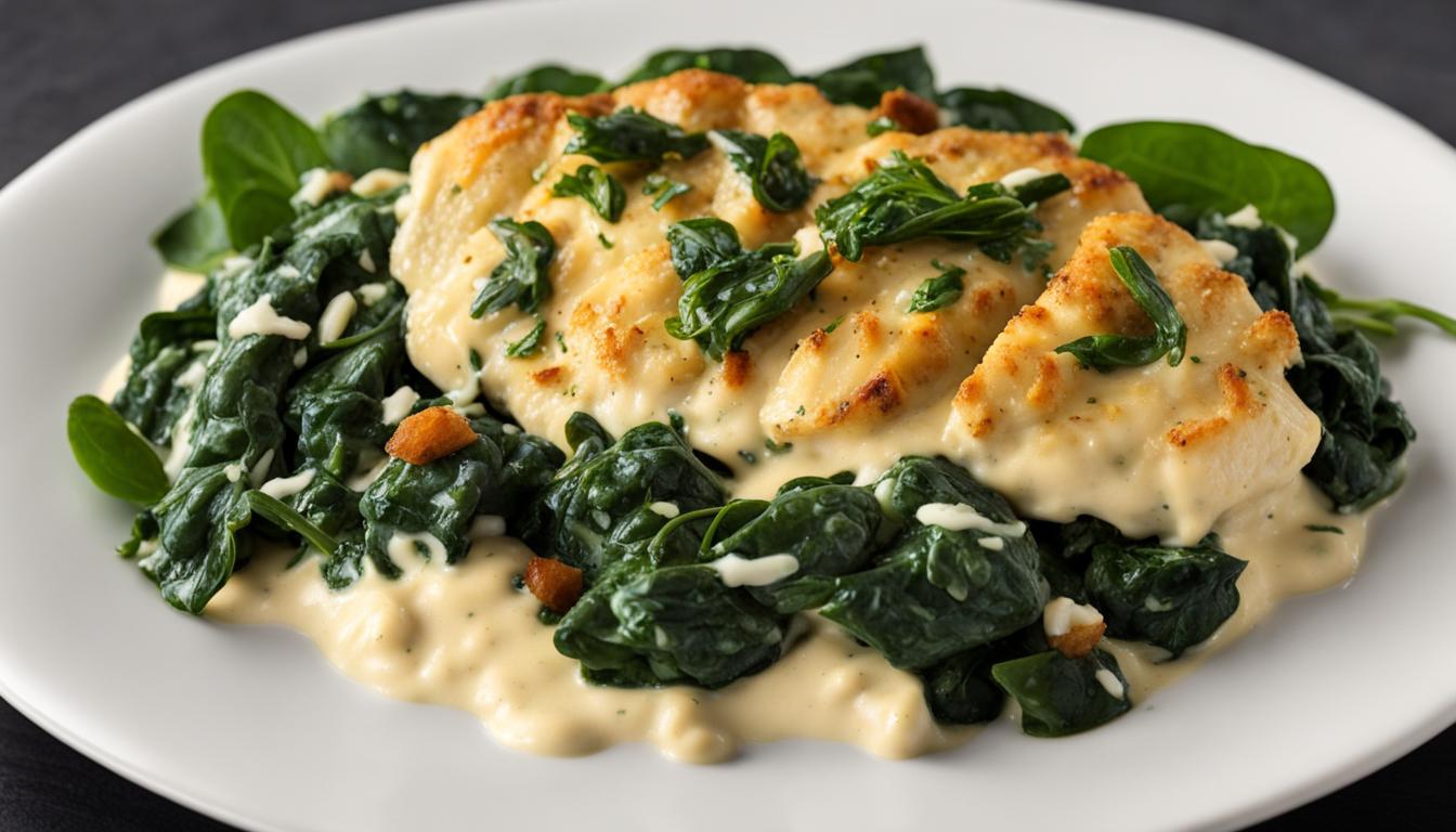 cream cheese spinach chicken