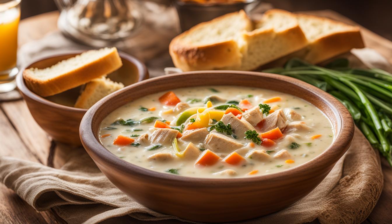 creamy Tuscan chicken soup