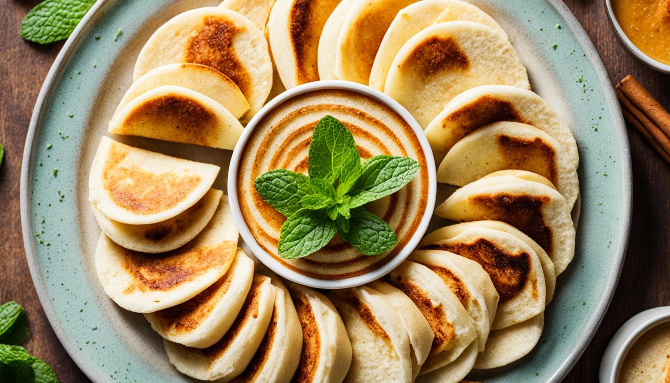 healthy cinnamon rolls with tortilla