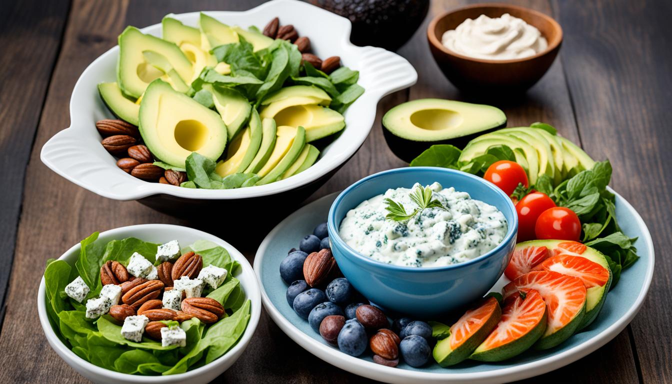 healthy fats in Marie's Blue Cheese Dressing