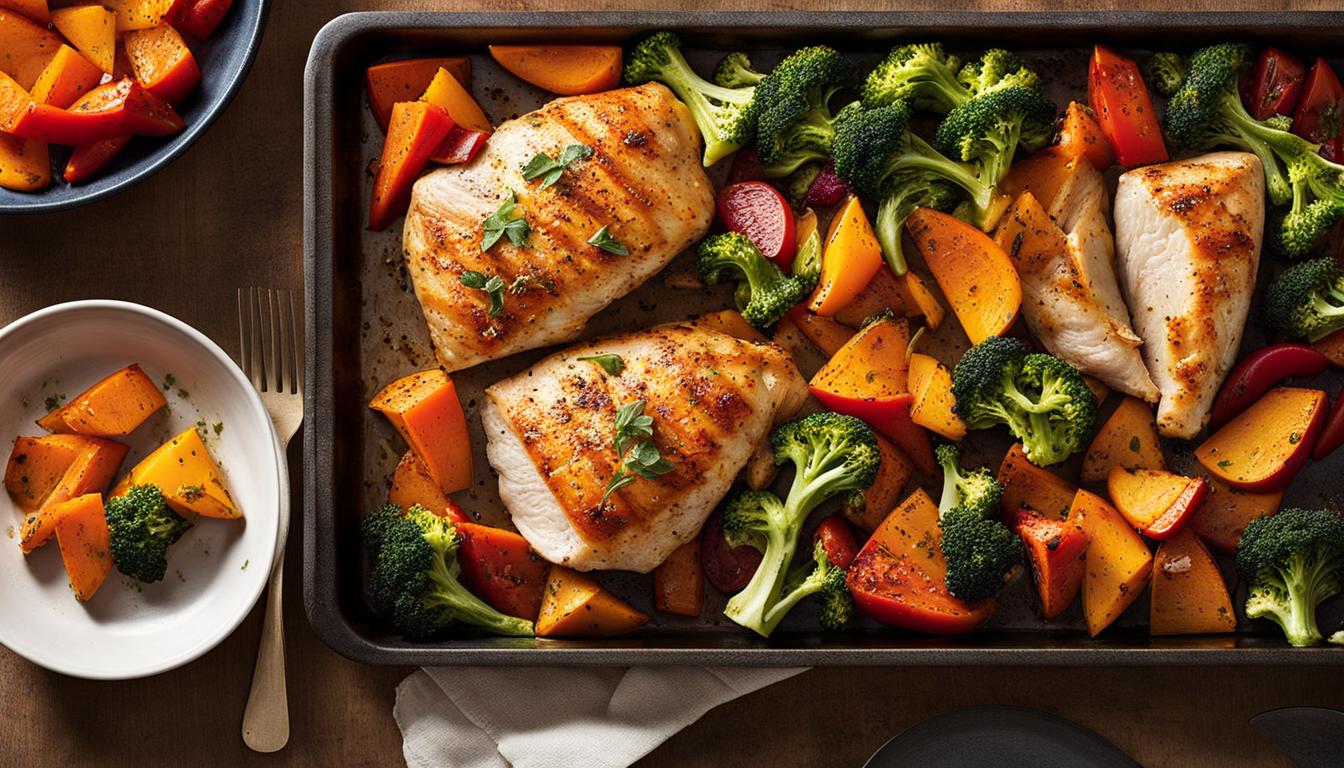 healthy sheet pan chicken recipes