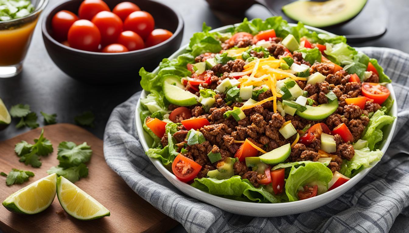 keto catalina taco salad