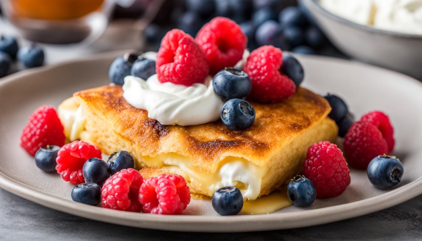 keto cream cheese blintz