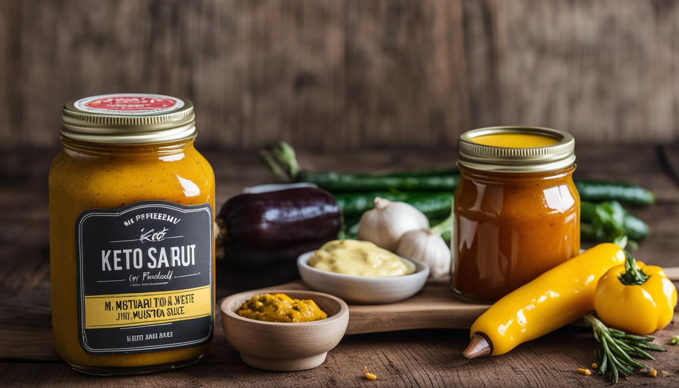 keto-friendly mustard and hot sauce