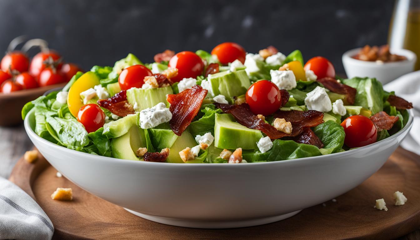 keto-friendly salads with romaine lettuce