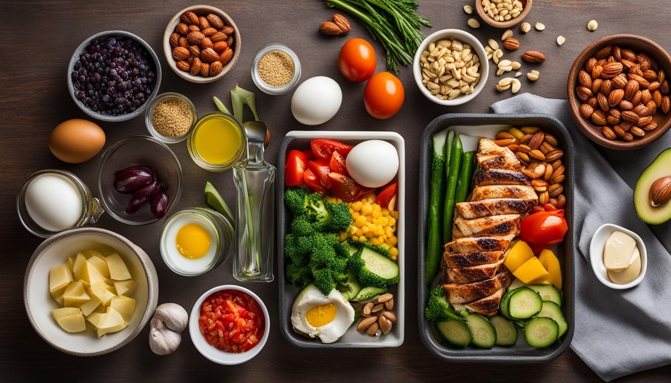 meal preparation for keto diet