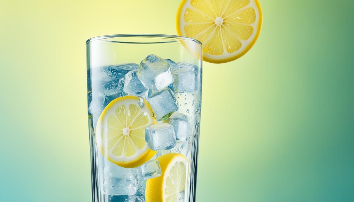 Classic Vodka Soda with Lemon