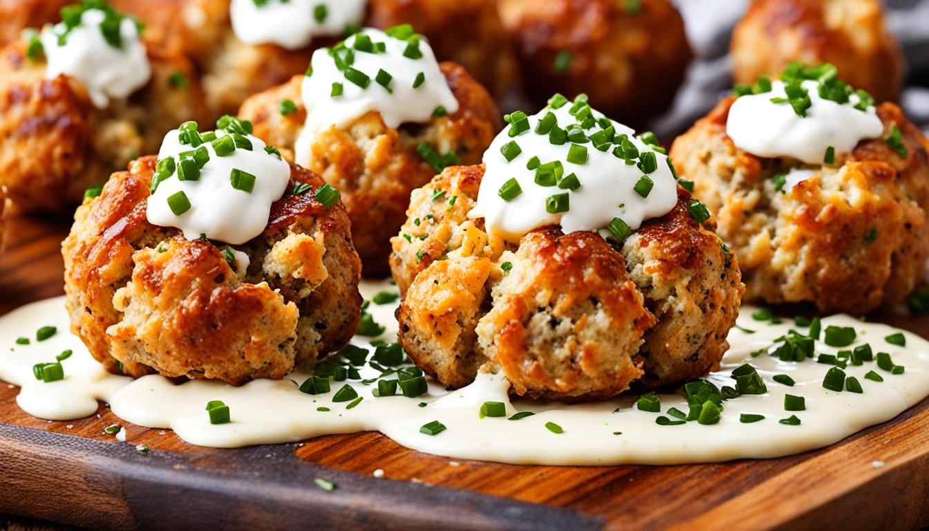 Cream Cheese Sausage Balls Recipe