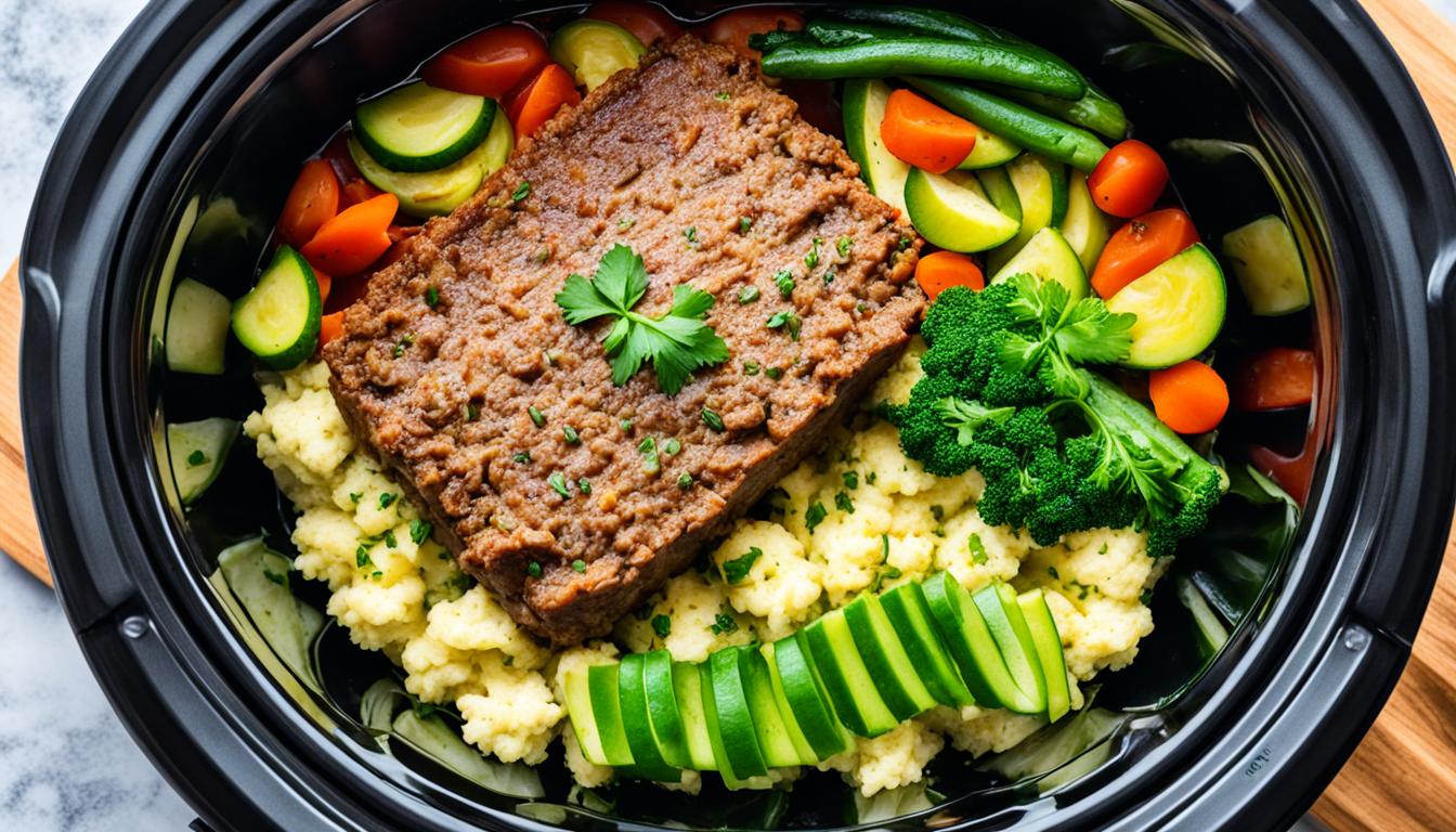 Slow Cooker Keto Meatloaf Recipe