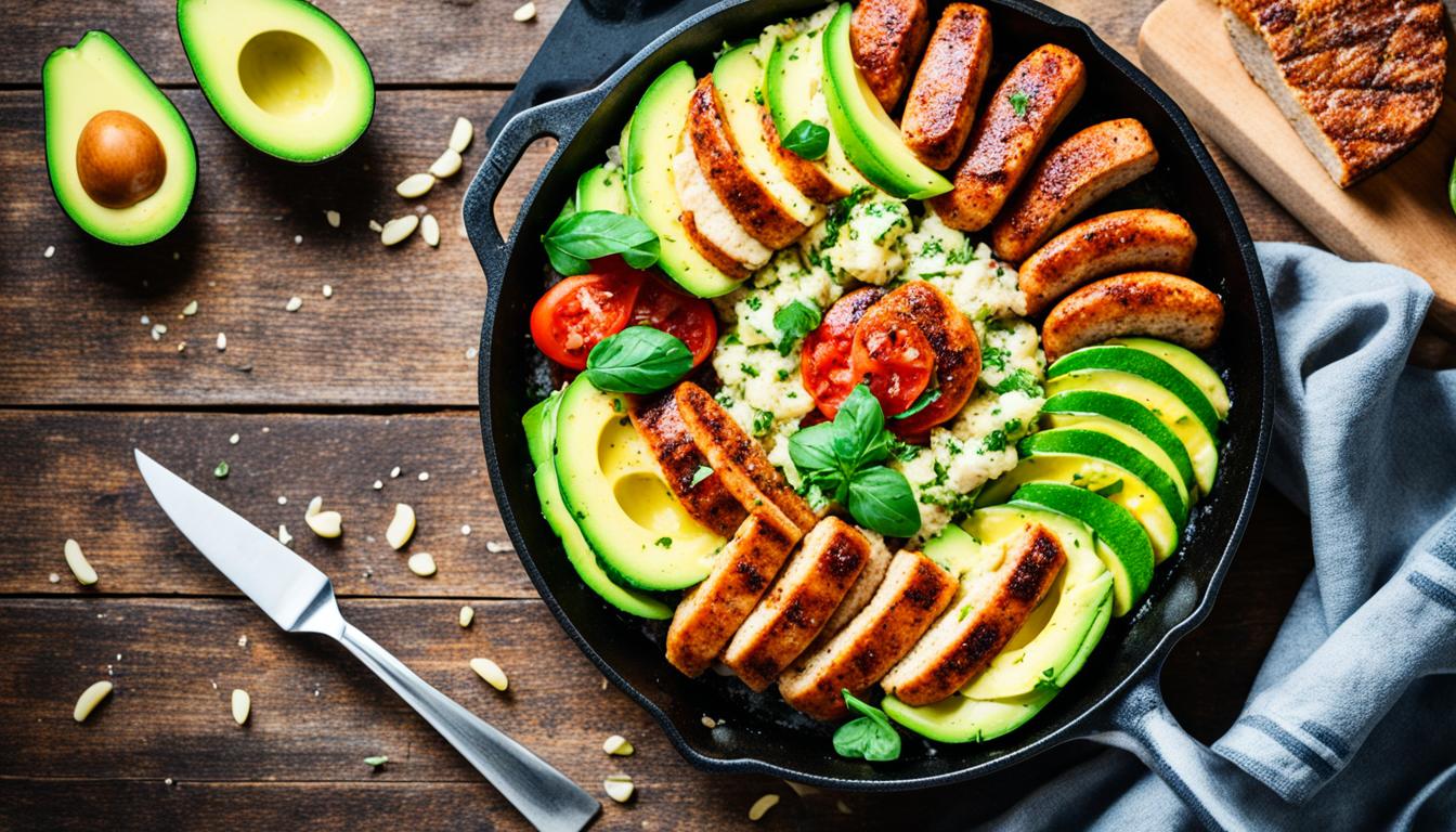 chicken sausage keto recipes