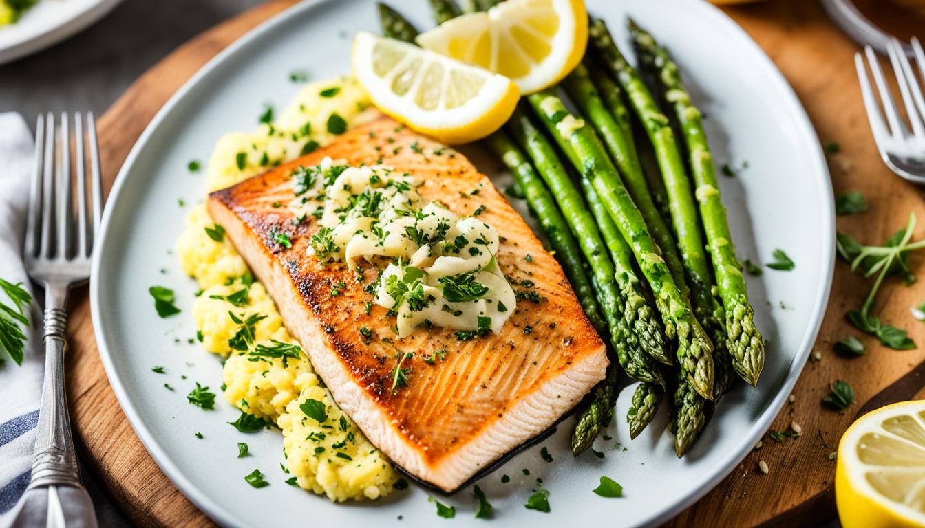 gourmet keto trout dishes