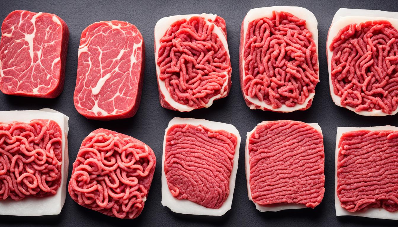 ground beef cuts