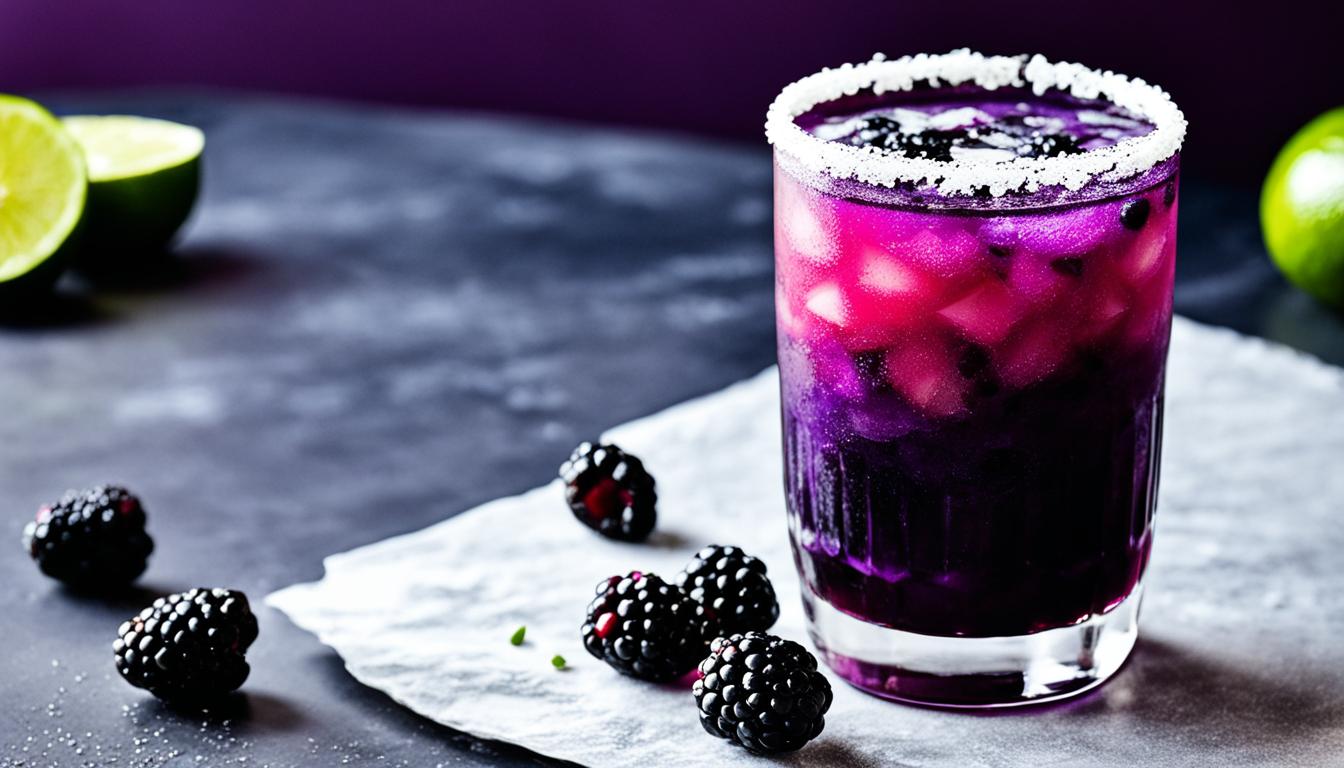 keto blackberry margarita