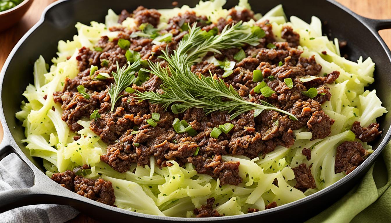 keto cabbage recipes with ground beef