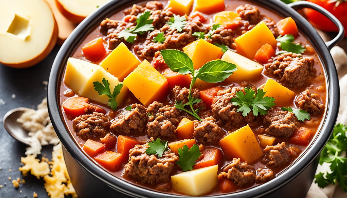 keto ground beef stew crockpot