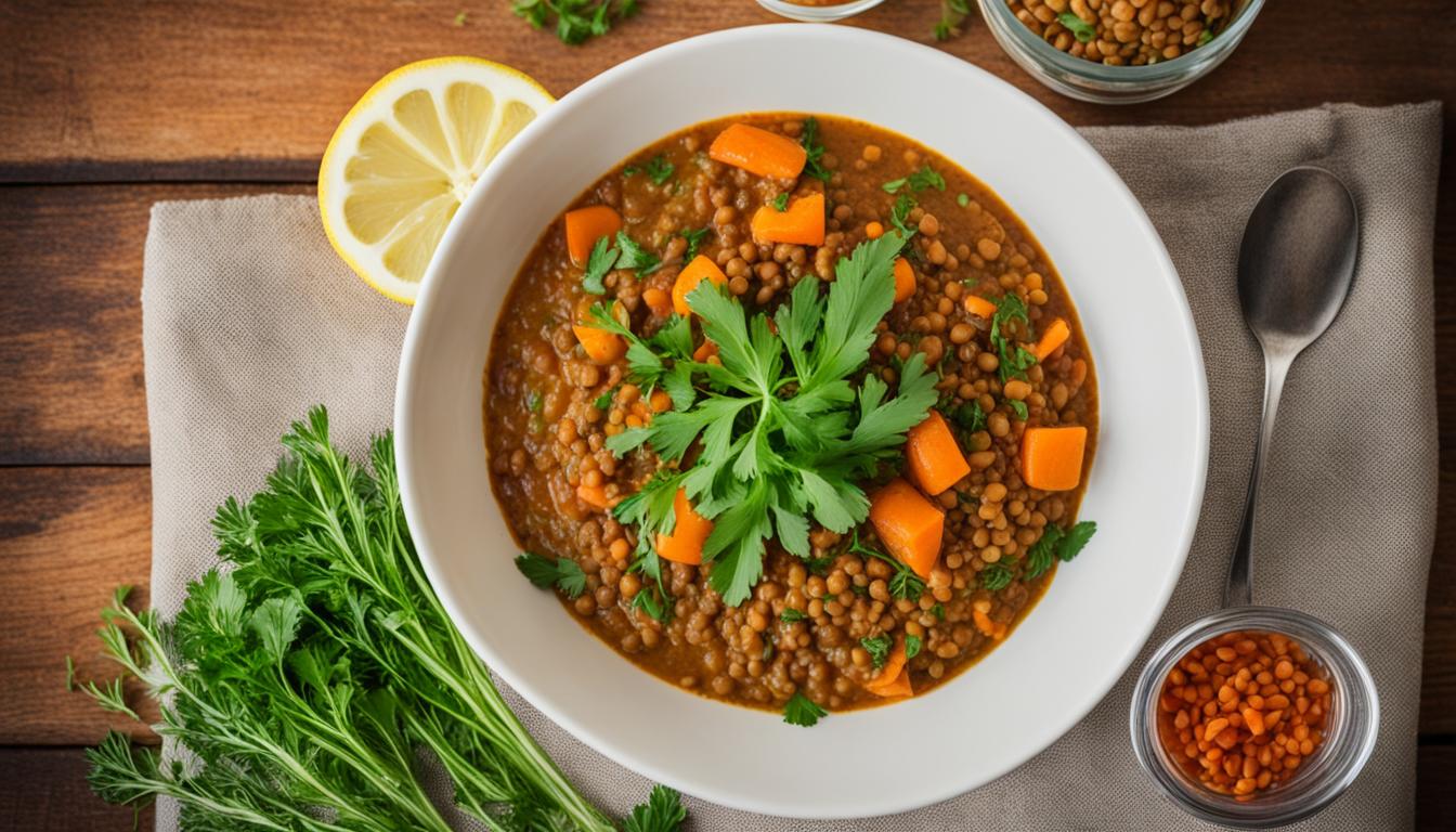 keto lentil stew