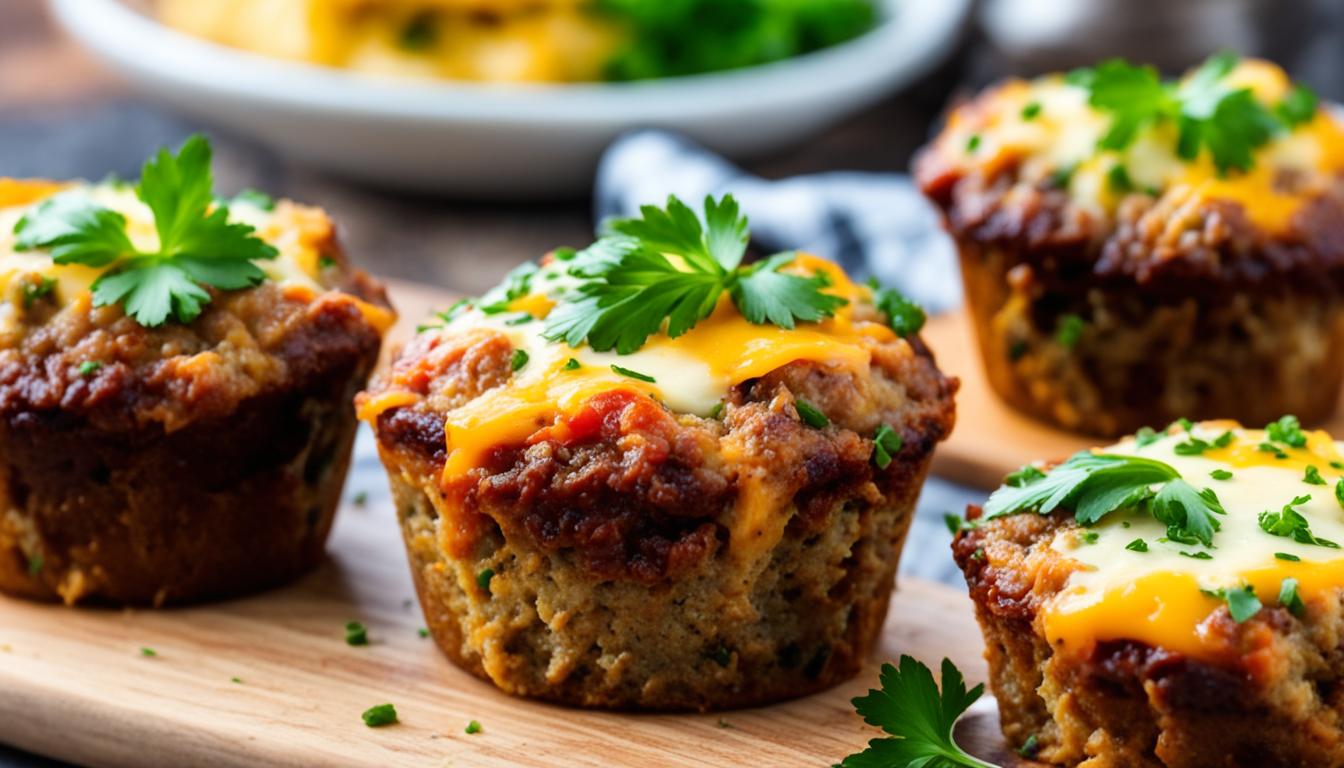 keto meatloaf muffins