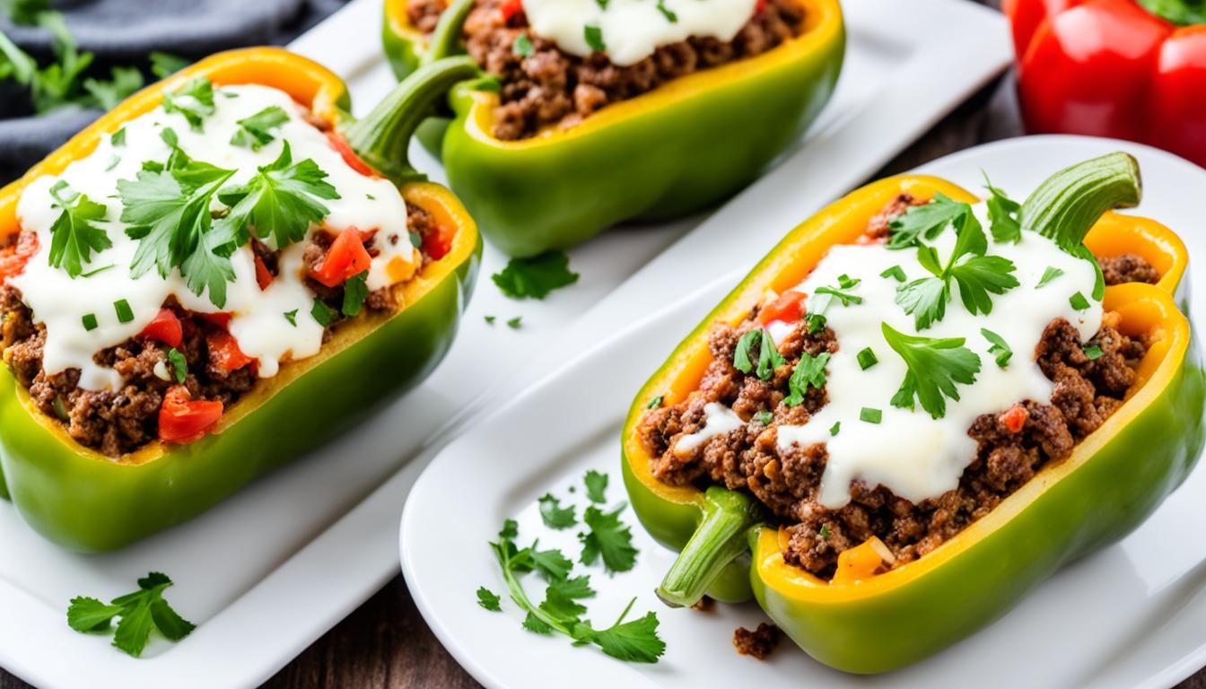 keto stuffed peppers recipe