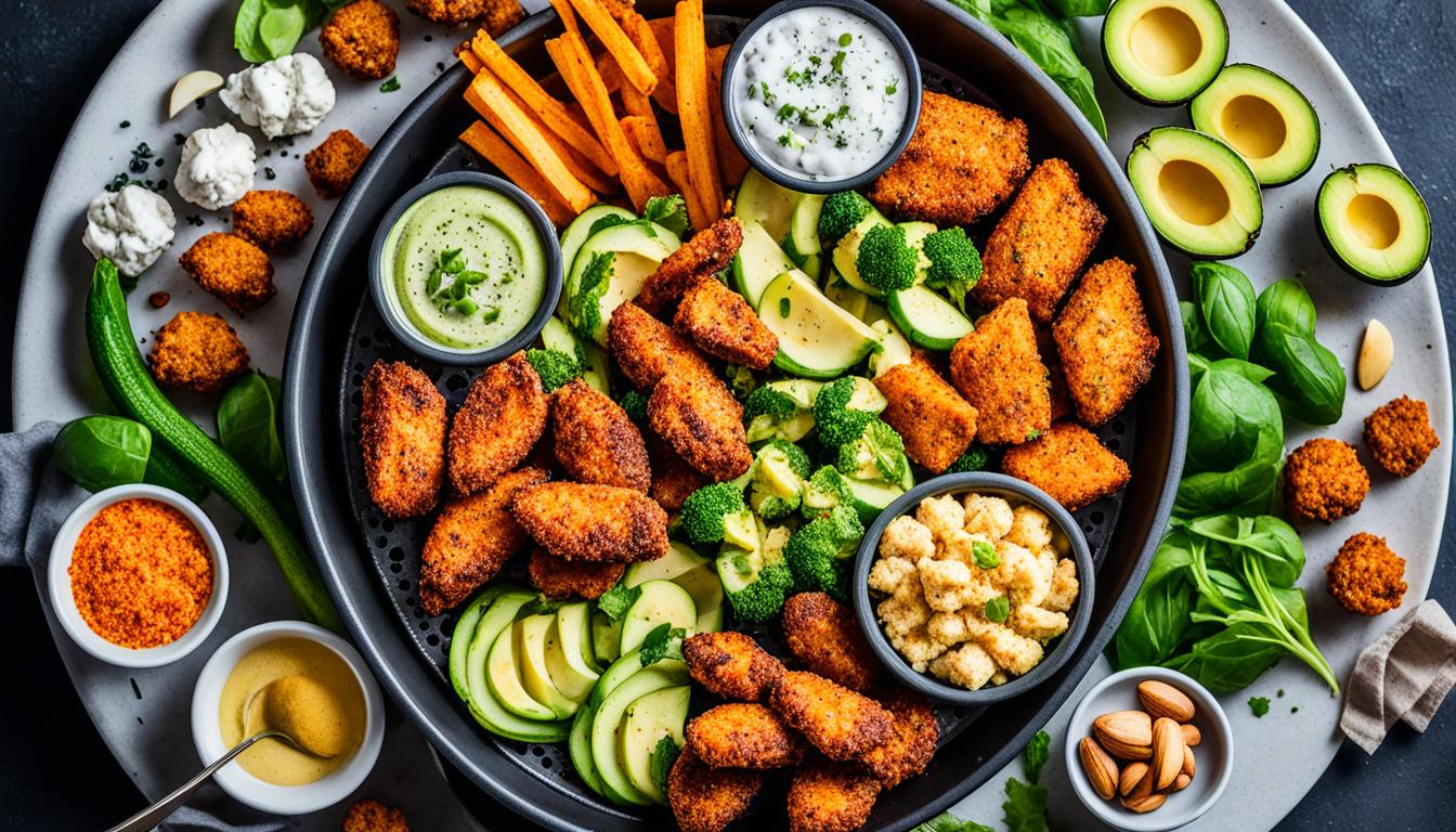 vegan keto air fryer recipes